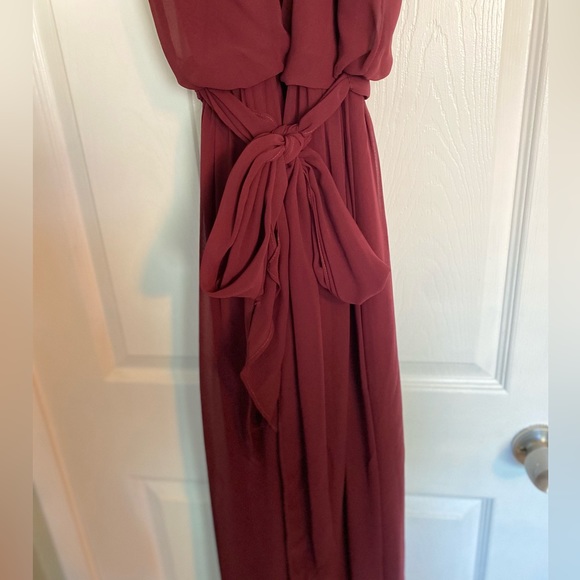 Chiffon High Neck A-Line Princess Dress - Picture 3 of 11